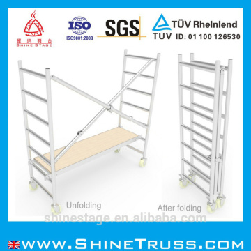 aluminum scaffolding folding workbench