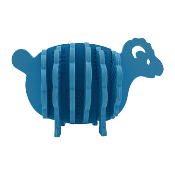 Non-slip Table Pad Sheep Shape Fordable Placemat