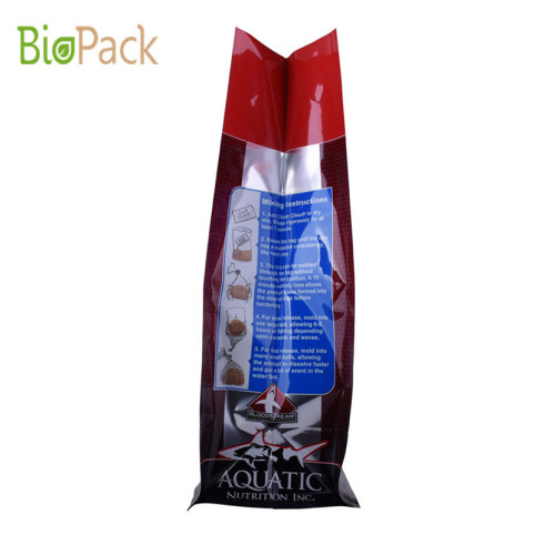 Good Seal Ability Aluminum foil Pet Food bag Square bottom and Low price