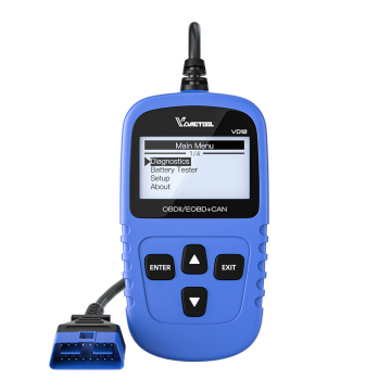 VDIAGTOOL VD10 OBD2 Scanner: Read and Clear Codes & DTC Lookup for Car Engine Faults