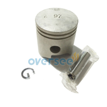 Oversee PISTON 6E7-11631-00-97 for fitting Yamaha 15HP Outboard engine,STD size