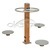 Outdoor Fitness waist twister outdoor fitness equipment/outdoor playground equipment/outdoor body building equipment