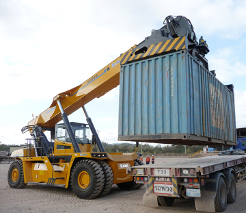 XCMG 45 ton port reach stackers container