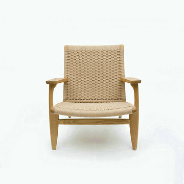 Replica hans wegner solid wood ch25 leisure chair