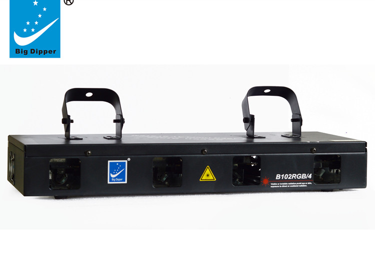 Big Dipper brand RGB Color 560W Laser Four Eyes RGB Color Lighting Stage Lighting Four Head Laser Light