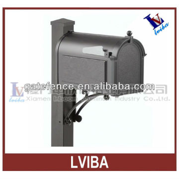 No rust unique decorative metal mailbox