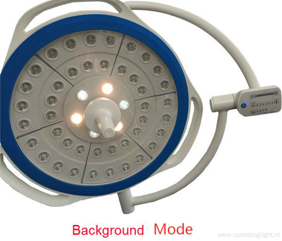 Camera round surgical lamp