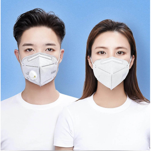 Masker Wajah Sekali Pakai Non Woven dengan katup pernapasan