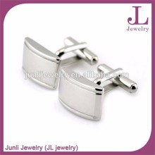 Stainless Steel Blank Cufflink Rectangle Metal Cufflinks For Men