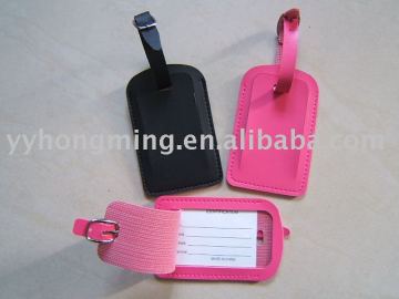 PVC Luggage Tag Bag Tag