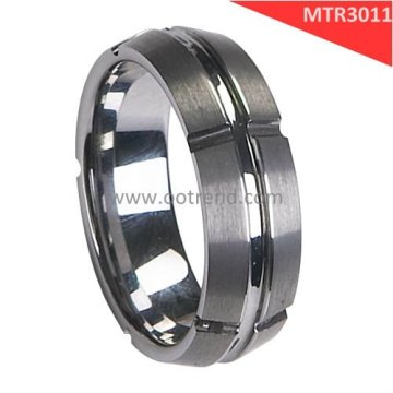 Generous Men tungsten carbide rings,comfort fit tungsten jewelry