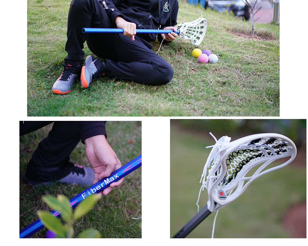 colorful lacrosse shaft