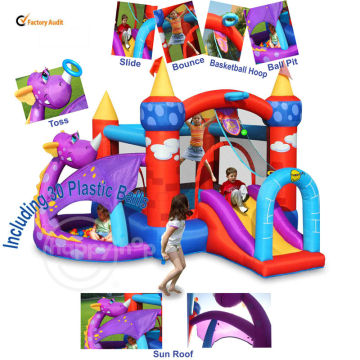 Happy Hop Inflatable Bouncer 9022--Fancy Dragon Air Castle