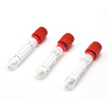 Red non activator vacuum blood collection plain tube