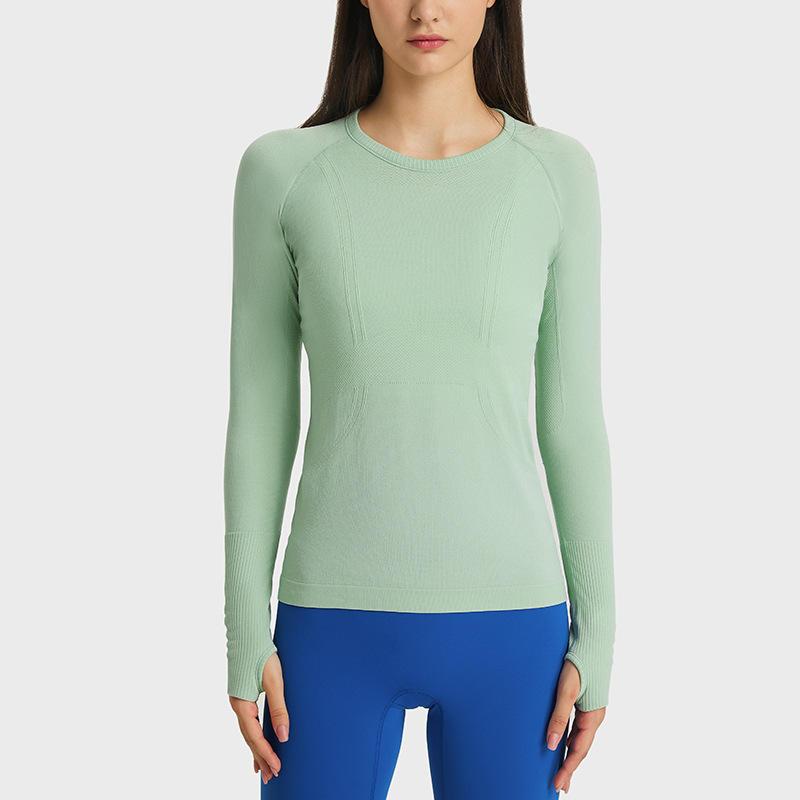 Kvinnor Nylon Equestrian Long Sleeve Base Layer