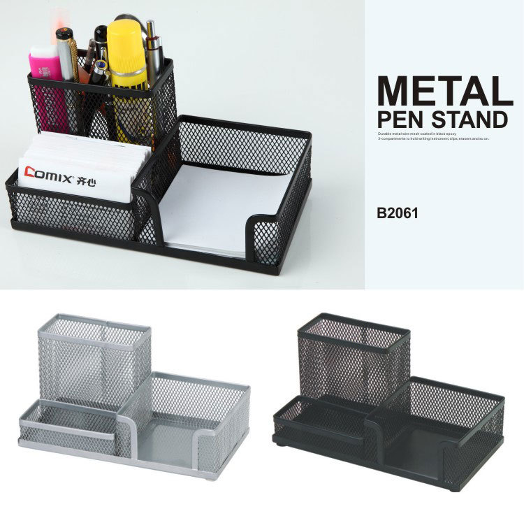 Office stationery and Metal Multi-functional pencil cup