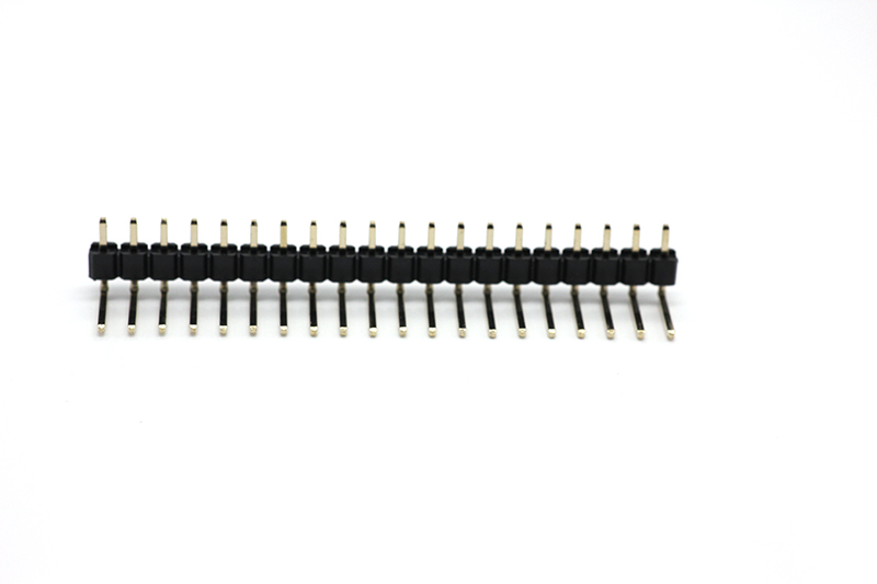 Single Row Bent Pin Pin Connector