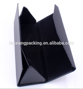 Hot Sell Triangle Luxury Folding Sunglass Case,Sunglass Case Box