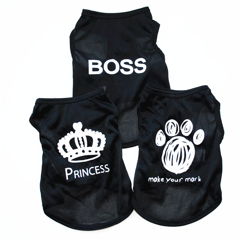 Cheap Pet T-Shirt Cool Fashion Cleanse Clothes Small Dog Coat Summer Dog Vest