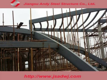 long span steel truss