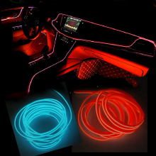 5M EL Car Styling Cold Light Ambience Lamp