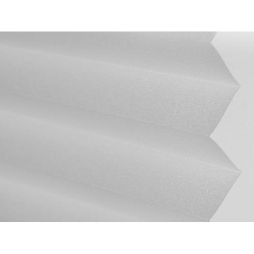 Anti-UV white pleated shade blind fabric