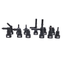 Plastic Auto Parts Fuel System Pipe Linker Dust Cover