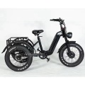 20"x4.0 ebike fat tire 48v 500w trike tricycle