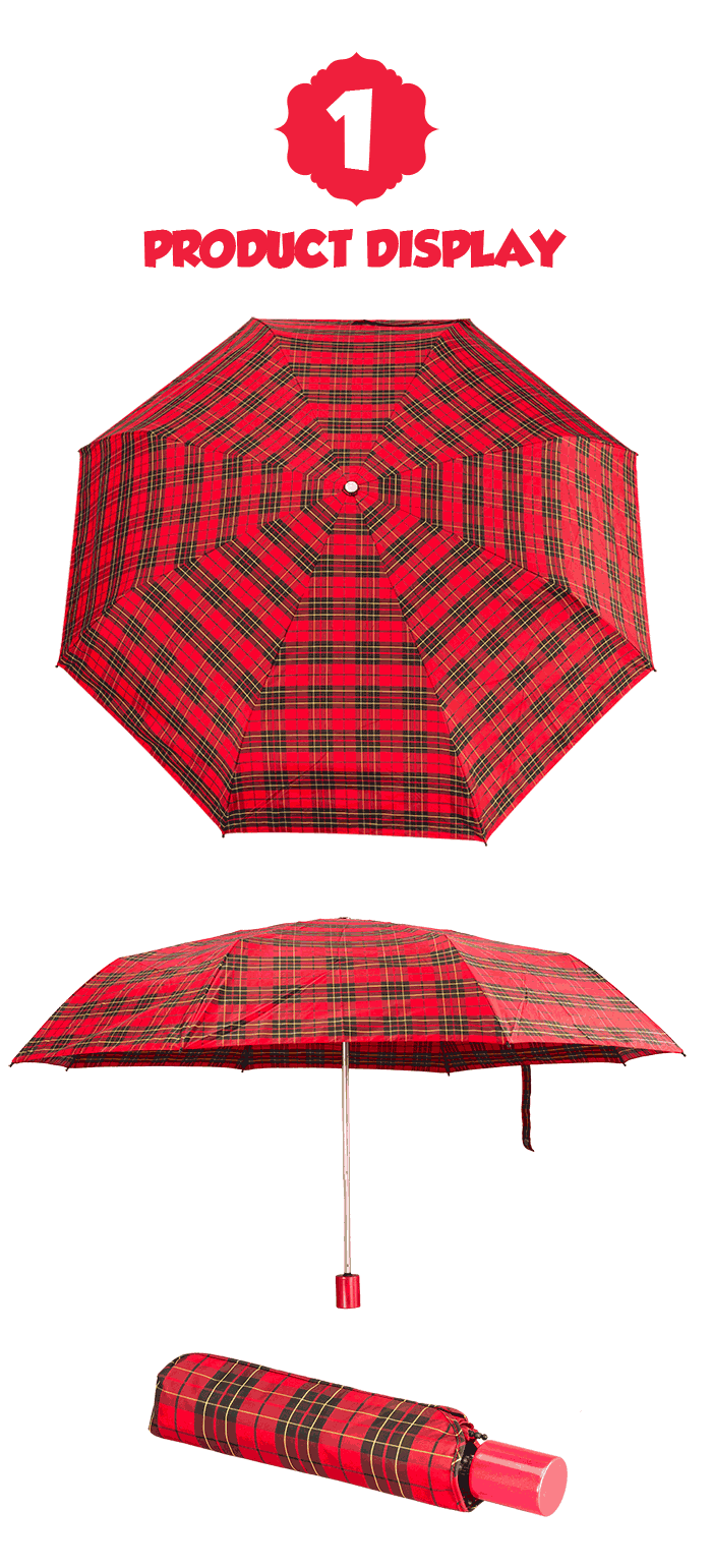 Parapluie pliant grande taille Big Size Folding Umbrella