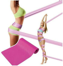 Exercise Resistance Fitness Bands, Latex Stretch Band For Pilates / Yoga