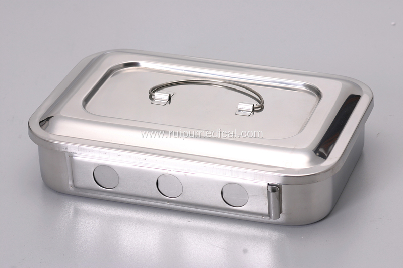 STAINLESS STEEL DISINFECTANT SQUARE DISH