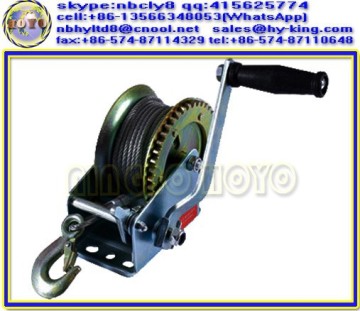 Manual hand winch , 1000 lb winch hand , portable hand winch for sale