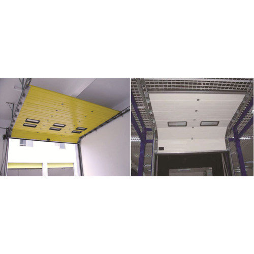 Pintu Angkat Sectional Vertikal Industri Overhead