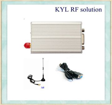 KYL-300I 433mhz radio sender data radio distance 2km-3km ttl rs485 rs232 wireless 500mw 1w plc modem db9 connector