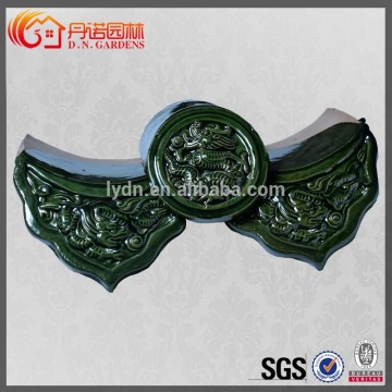 Chinese ridge aniamal dragon handmade clay figures