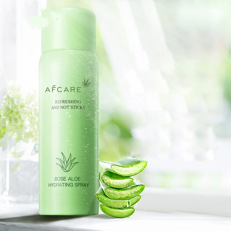 Natural Aloe Vera Moisturizing Spray After Sun Repair Hydrating Spray Lavender Oil Control Toner Face Mist Spray