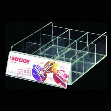 Acrylic Display Tray for Snacks/Dessert, Small Orders and Customized Designs Welcomed