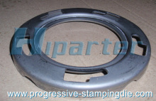 Small metal part stamping die