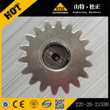 Gear 22U-26-21530 Komatsu PC210-7K számára