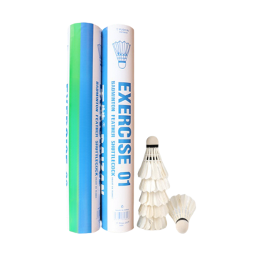 Super Durable Goose Feather Shuttlecock for High-Quality Badminton Tournaments