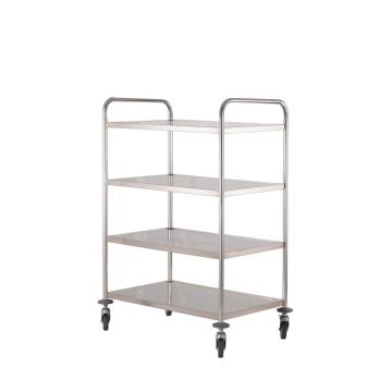 Cheap modern stainless steel dining cart