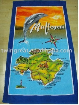 promotional beach towel