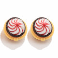 Kawii 31mm Fashion Cake Cabochon Piccola scatola in resina per bambini Accessori regalo Casa delle bambole Gioca con i giocattoli