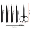 Custom Professional Stainless Steel Tweezers for Eyebrows