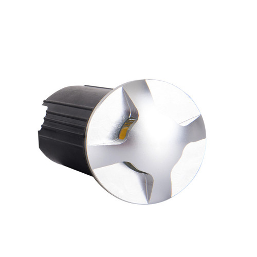 Four ways deck light led ip65 inground