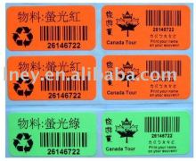 Water temperature sticker