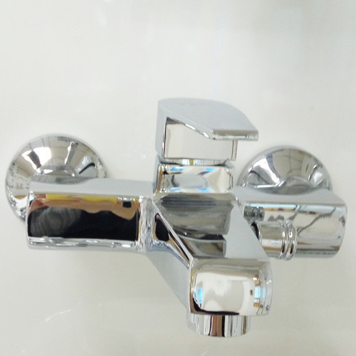 Two Holes Wall Mounted Bathtub shower Mixer Taps