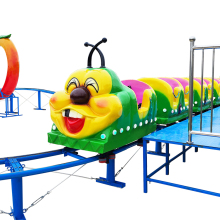 Kids' Backyard Roller Coaster: Spinning Worm Cart for Sale