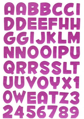 The Colorful Alphabet Sticker