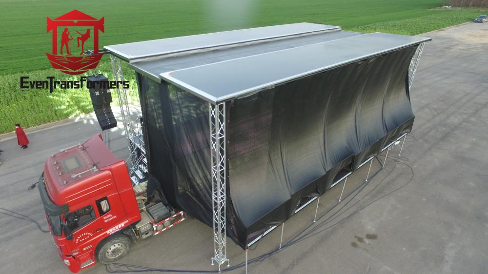 Stage On Trailer